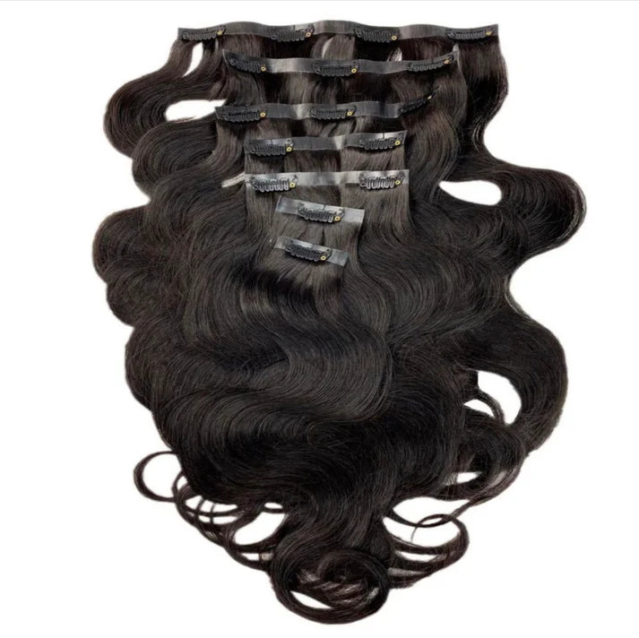 Body Wave Seamless Clip-ins